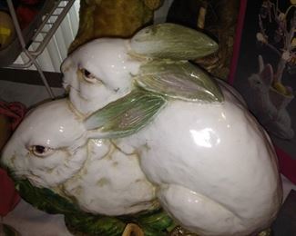 Ceramic bunnies