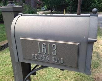 Look for the address on the mailbox; please respect the neighbors as you park.