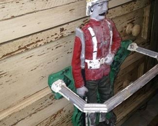 Shabby Chic soldier umbrella/cane stand