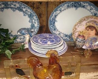Platters; bread & butter and salad plates