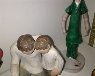 Physician statues