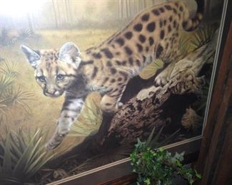 Wild animal art