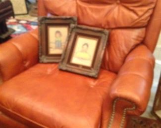 Another leather chair
