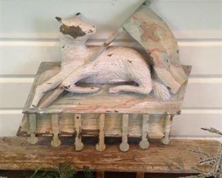 Shabby Chic lamb decor