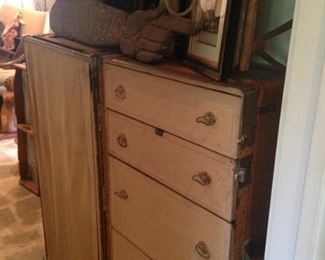 Vintage steam trunk