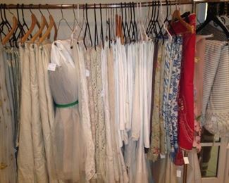 An abundance of tablecloths