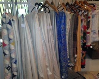 More tablecloths, quilts, and blankets