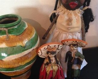 Assorted dolls
