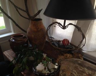 One of two lamps