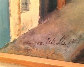 Artist Maurice Utrillo was born in the Montmartre quarter of Paris, France, Dec. 26, 1883 and died Nov. 5, 1955; he was a French painter who specialized in cityscapes.