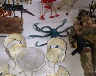 Vintage doll furniture