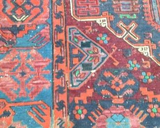 Large rug: 6 feet 7 inches x 12 feet 5 inches