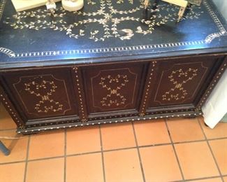 Folk art chest