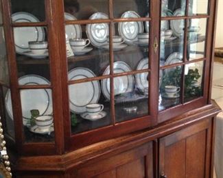 Impressive china cabinet . . .