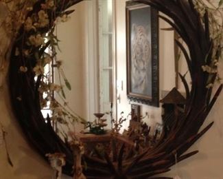 Mirrored wreath