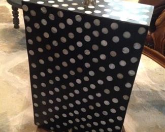 Unique polka dot lamp