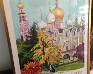 "Galerie de Paris" framed poster