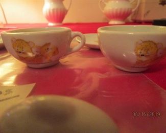 asstd pcs. childs tea set.