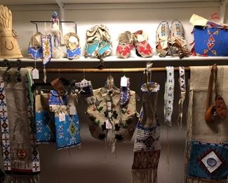 Important collection of Northern Plains Indian beadwork.