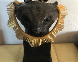 Custom made silver and gold pieces.