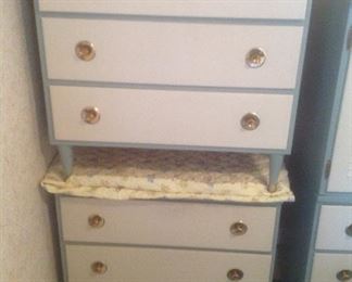 Matching three drawer chests...presale $65 each