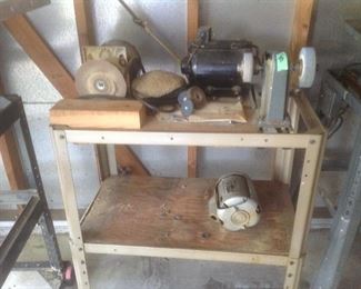 Table mounted polishing machine...presale $50