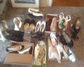 Vintage shoes.....mostly size 7