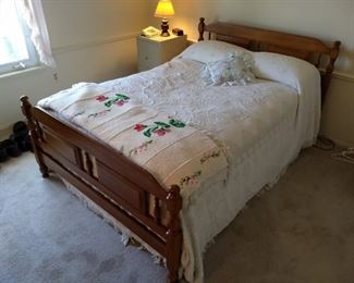Full Size Maple Bed