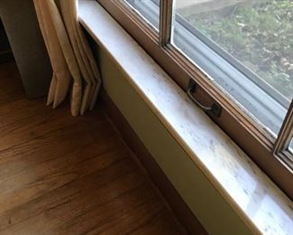 White marble window sills for sale.