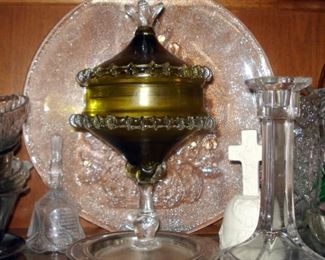 Italian Glass Jar