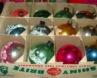 Lots of Shiny Bright Ornaments