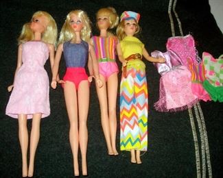 1960's Francie & Barbie 