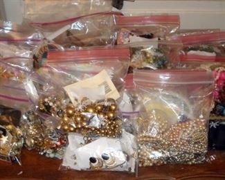 Loads of Costume Jewelry