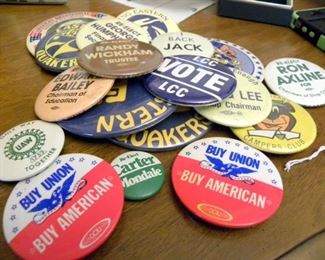 Pin Back Buttons