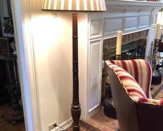 Champleve (enamel on copper/bronze) Cloisonné Floor Lamp..