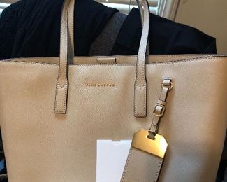 Marc Jacobs large leather handbag, gently used, excellent condition $100