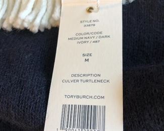 New Tory Burch sweaters Medium, retail $350. $125