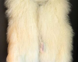 New Belle Fare fur Medium vest, retail $650.  $200