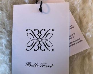 New Belle Fare fur Medium vest, retail $650.  $200