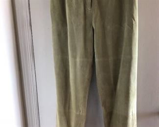 New suede pants size 12 by Terry Lewis $35, comes with a $25 Nordstrom Gift Card