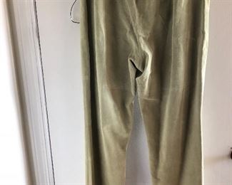 New suede pants size 12 by Terry Lewis $35, comes with a $25 Nordstrom Gift Card