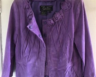 New suede jacket by terry Lewis, Medium. $40,  comes with a $25 Nordstrom Gift Card!