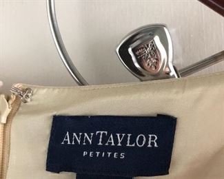 Ann Taylor 8P sleeveless dress. Gently worn but in good condition. You get the dress and a $25 Nordstrom Gift Card for $30! What a deal!