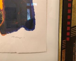 Detail of the frame in the previous picture