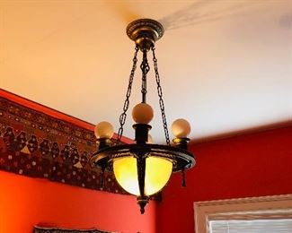Antique hanging fixture