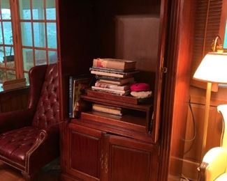 #15 entertainment center w doors 45x20x77 $65.00