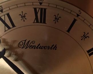 #28 Wentworth wall clock 31 day 11x5.5x32 $125.00
