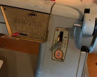 #44 singer sewing machine w case $75.00