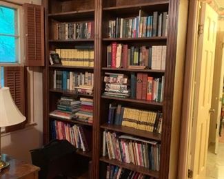 #52 bookcase w 7 shelves 62x12x90 $200.00