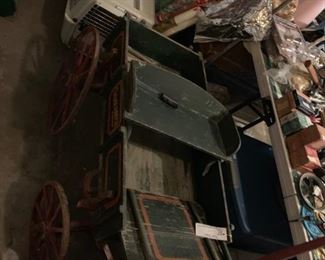 #65 misc. wood wagon $50.00